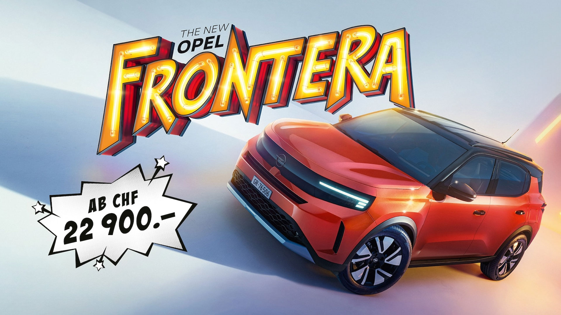 THE NEW OPEL FRONTERA