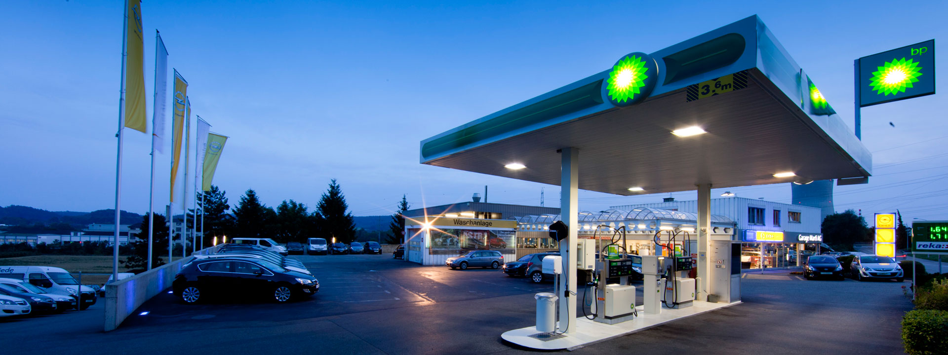 Tankstelle BP