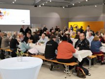 Die Garage Marti AG hat zum Neujahrsapéro eingeladen