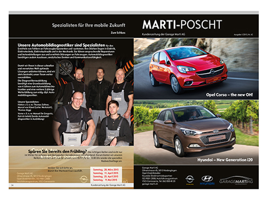 Ausgabe Frühling 2015 