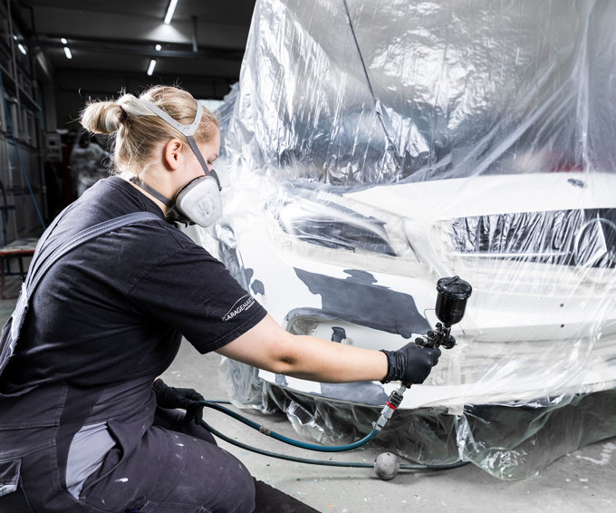 Reparaturen von Kunststoffteilen