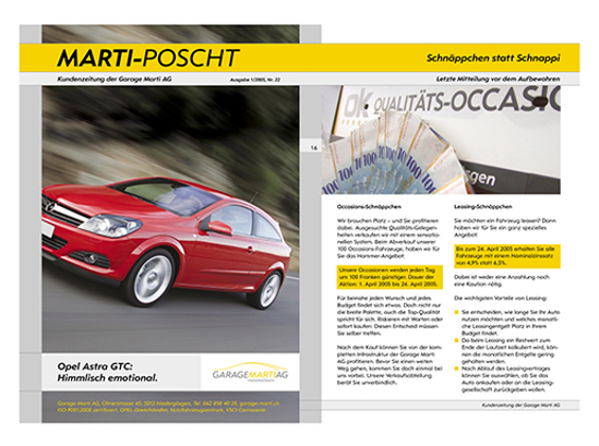 Ausgabe Frühling 2005