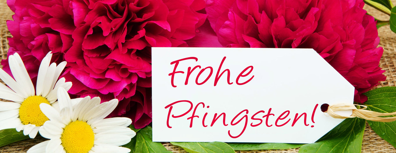 Öffnungszeiten an Pfingsten