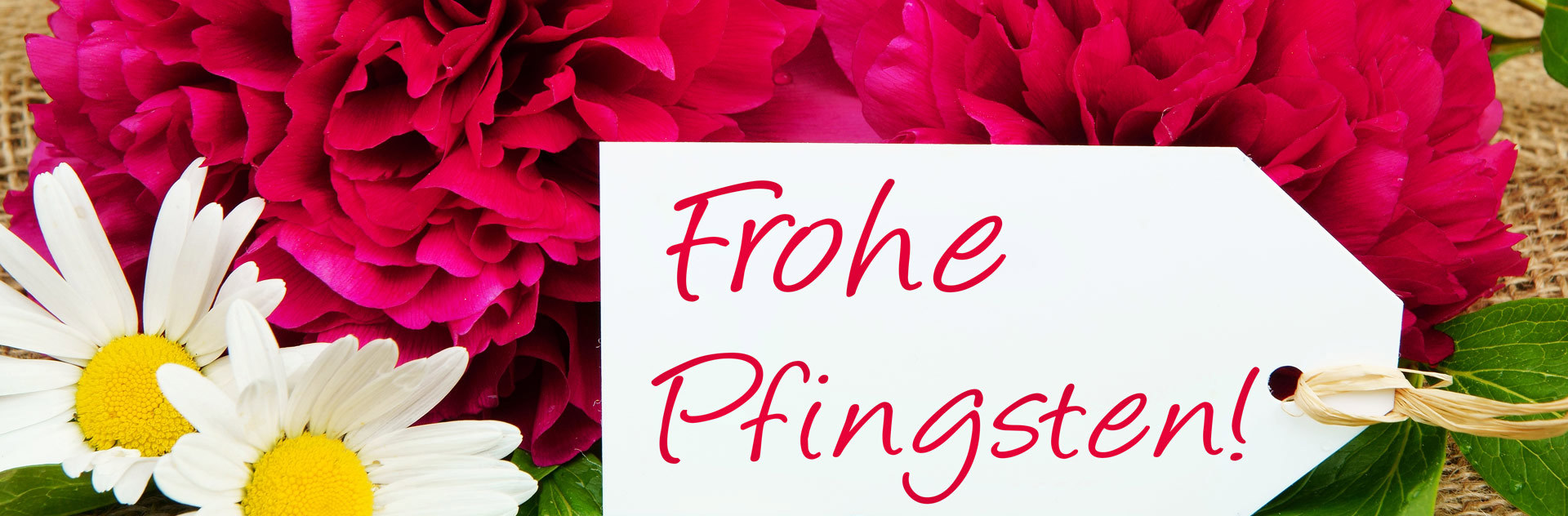 Öffnungszeiten an Pfingsten