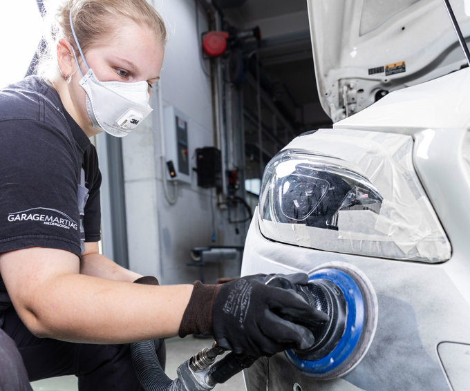 Reparaturen von Kunststoffteilen