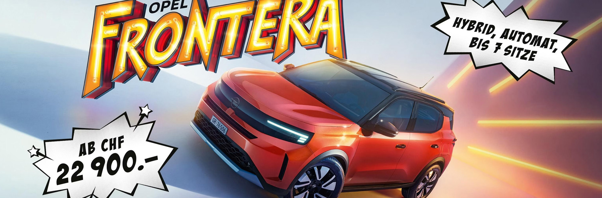 THE NEW OPEL FRONTERA